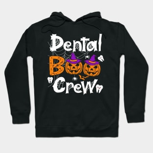 Dental Boo Crew Funny Dentist Halloween Costume Hoodie